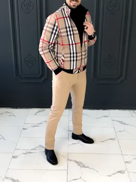 کاپشن 67780 BURBERRY شکلاتی