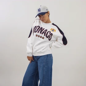 دورس یقه گردMONACOستاردار (سفید)