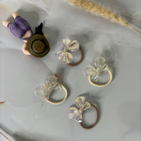 کش مو پاپیونی هولوگرامی کد 2143