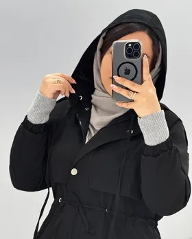 بارانی آستردار دوجیب کتان