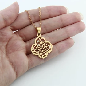 گردنبند زنانه مدل طلایی