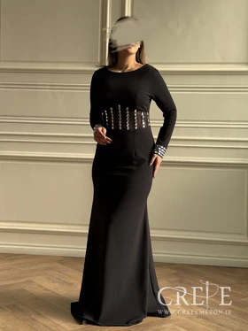 ماکسی کمر تور سنگدوزی