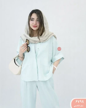 شومیز باکسی راز 6798