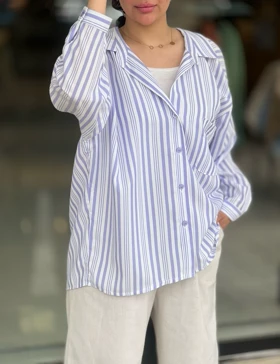 مانتو راه راه کد 919