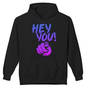 هودی مردانه مدل HEY YOU کد 23