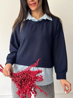 شومیز مانتویی دوتیکه پرتو