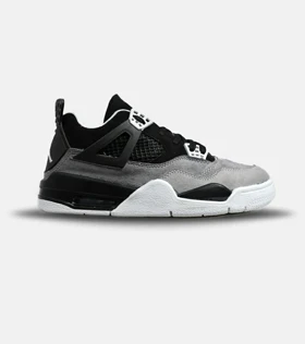 کتانی ساق‌دار مردانه مشکی طوسی Nike air jordan 4