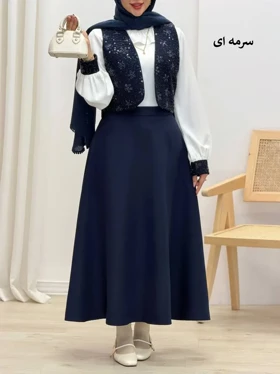 3983- ست سه تیکه مزونی سروناز