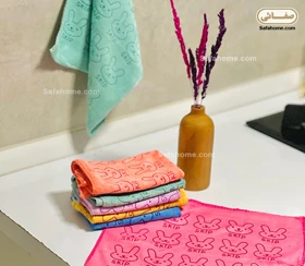 حوله دستی طرح خرگوش 40*40