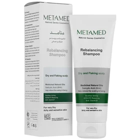 شامپو پسوریازیس متامد مناسب پوست سر خشک و حساس 250 میل