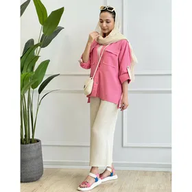 شومیز لینن 18755
