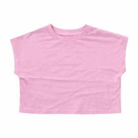 تیشرت کراپ دخترانه اچ اند ام کد Z-DFD43