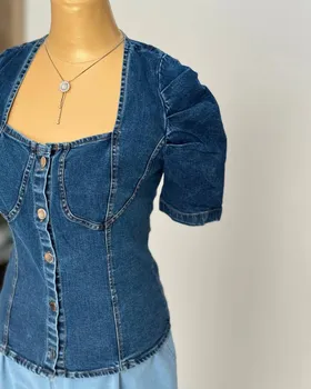 بلوز جین عروسکی