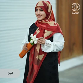 روسری نخ پنبه کوچه نگار