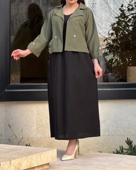 کت سارافون یقه انگلیسی 849