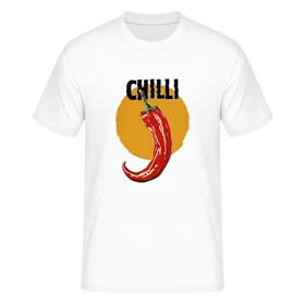 تیشرت طرح فلفل chili کد 2
