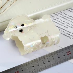 کلیپس مو زنانه مدل سگ فرفری کد 1540