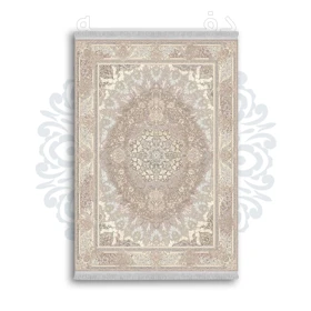 *جدید* فرشینه از جنس پارچه شانل مخمل ترک طرح فانتزی برند دفه کد 1443
