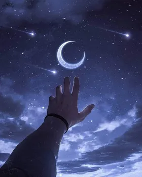 گردنبند هلال ماه وارونه crescent🌙