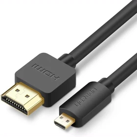 کابل Micro HDMI به HDMI یوگرین UGreen مدل HD127 طول 1 متر