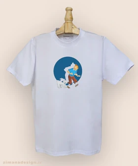 تیشرت مردانه و زنانه طرح تن تن کد 951