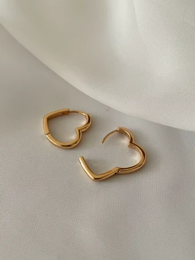 گوشواره ها و گردنبند قلبی ژوپینگ