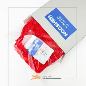 ست گیپور مژه ای قرمز فنردار برند نوشه پوش