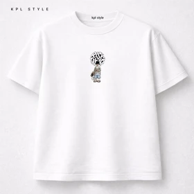 تیشرت مینیمال %100 پنبه کد 1187