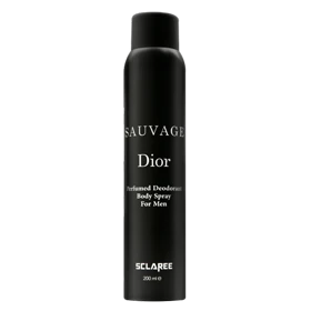 اسپری بدن مردانه اسکلاره مدل Sauvage Dior حجم 200 میلی‌لیتر