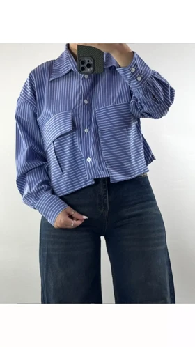 شومیز راه راه هاص زنانه 528879
