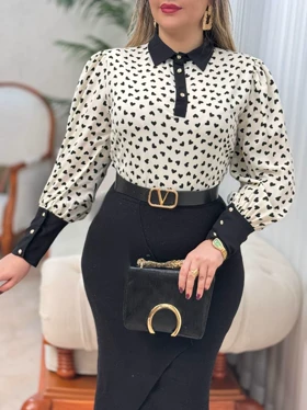 شومیز الیزه شیمانا 2979