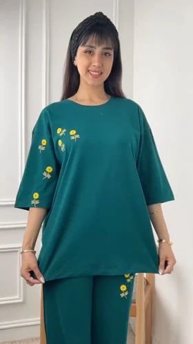 تی‌شرت و شلوار بابونه