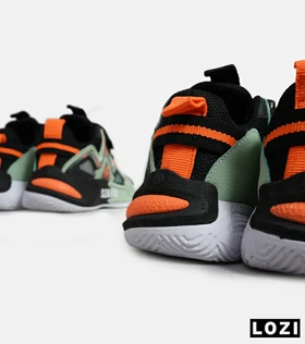 کفش کتانی بچه گانه مشکی سبز 23 NIKE AIR JORDAN