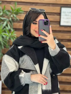 شکت چهارخونه بغل دکمه