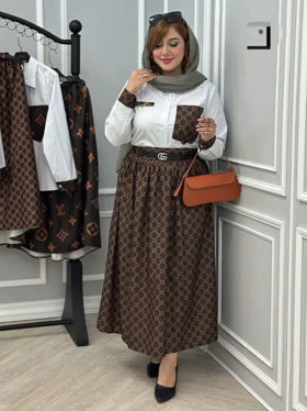 شومیز دامن مبینا