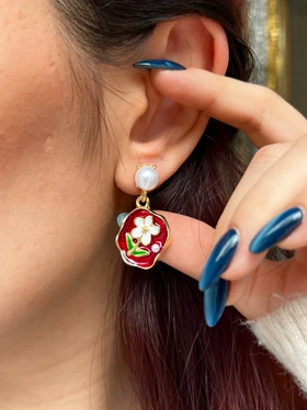 گوشواره میناکاری Mi7