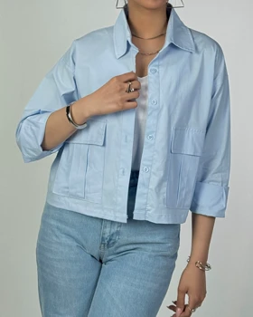 شومیز جیب امریکای کد 500511