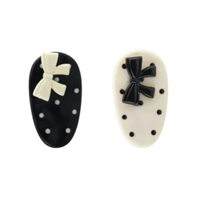 گیره مو دخترانه مدل خال‌خالی