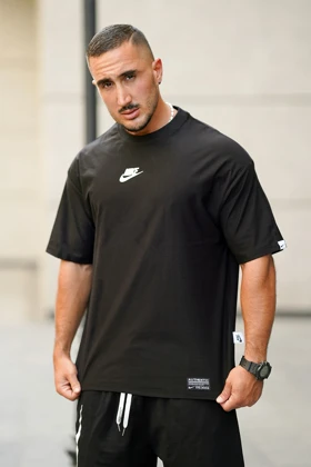 تیشرت ورزشی نایک ژله ای مشکی