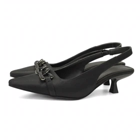 کفش مجلسی زنانه پاشنه‌دار 3 سانت مدل sandal valentino - 0095