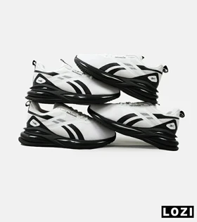 کفش کتانی مردانه و زنانه سفید مشکی Reebok
