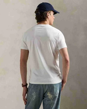 تیشرت طرح Custom Slim Fit Logo Jersey