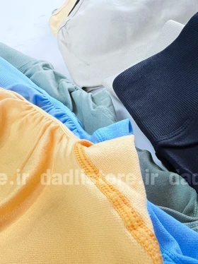 ست نیم‌تنه کاپ‌دار پشت‌باز بندی و لگ پشت چروک سیملس