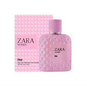 ادوپرفیوم زنانه پینک ویژوآل مدل Zara حجم 100 میلی لیتر - رایحه Good Girl Very