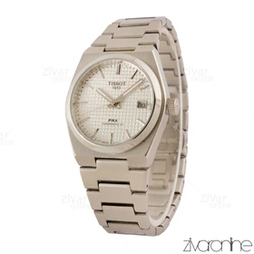 ساعت تیسوت زنانه PRX نقره ای صفحه سفید 105478