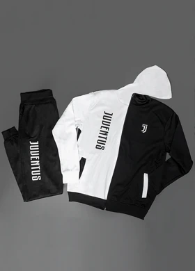 ست سویشرت شلوار یوونتوس مردانه مدل TOPAN ویژه