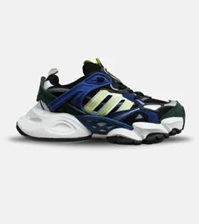 کفش کتانی مردانه و زنانه مشکی آبی لیمویی ADIDAS performance x9000l4