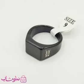 انگشتر مشکی مردانه مدل مون بلان