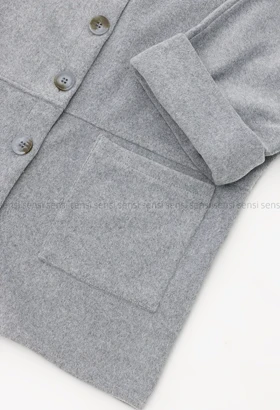 کت جلو دکمه روناک کد1004484