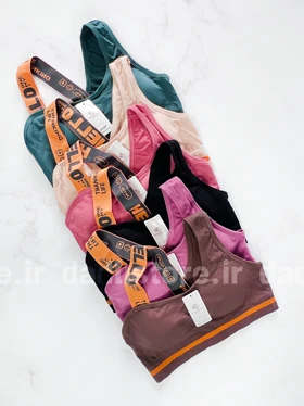 نیم‌تنه کاپ‌دار کبریتی رومی بند اسپورت چاپ دار